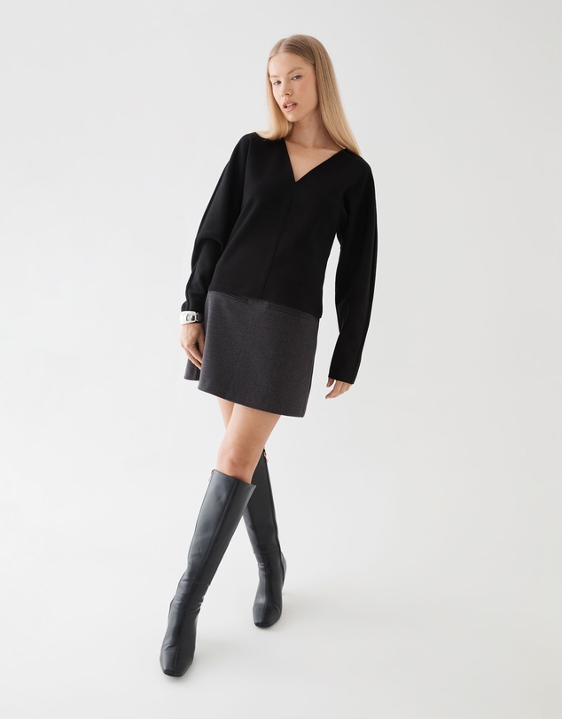 Forcast - Tate V-Neck Dolman Sleeve Top