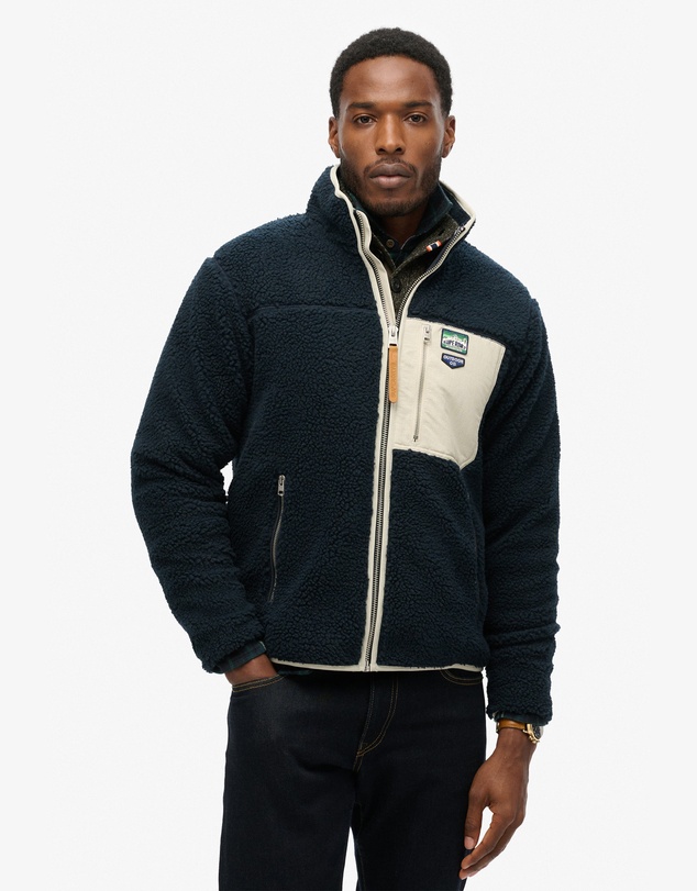 Superdry - Vintage Retro Full Zip Fleece