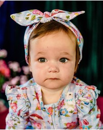 Fleur Harris - 'Days of Enchantment' Sweetie Headband in Cornflower