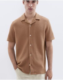 UNISON - Open Weave Regular Fit Shirt