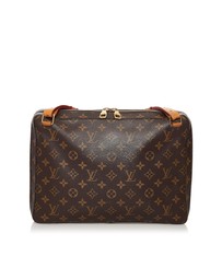 Pre-Loved by Azura Reborn - Pre-Loved louis vuitton Rectangular Crossbody Bag with Zip Closure and Adjustable Shoulder Strap