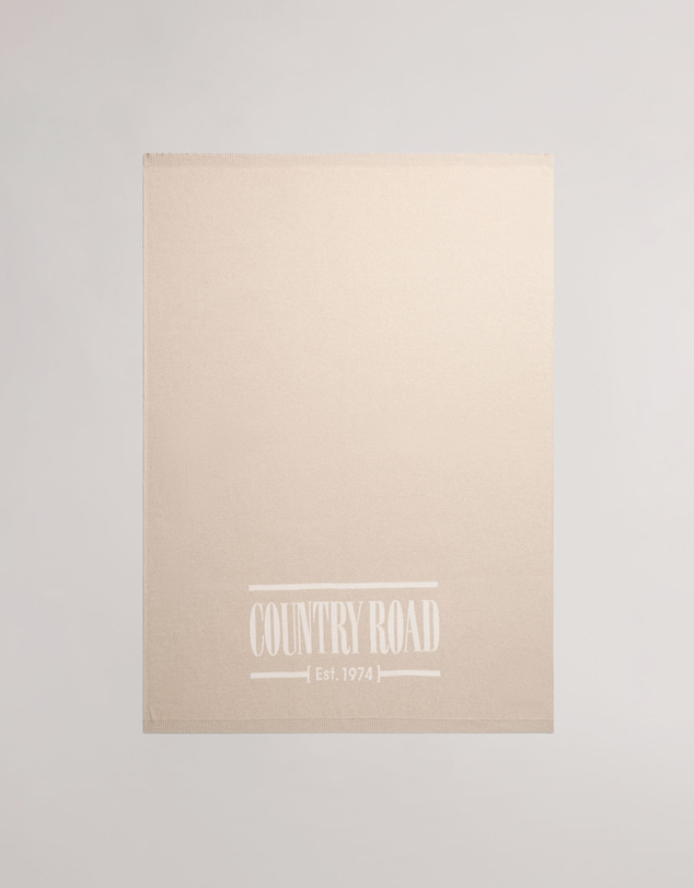 Country Road - Cr Organically Grown Cotton Heritage Throw