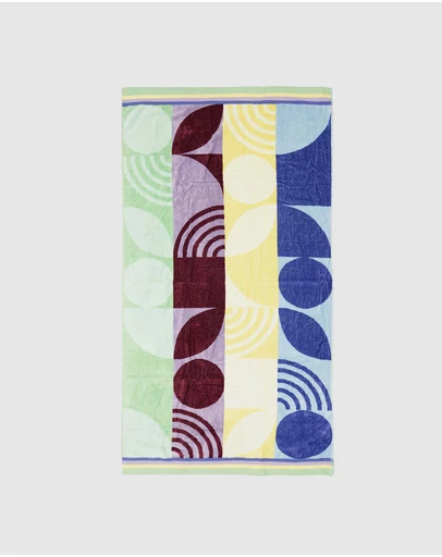 Bambury - Echo Jacquard Beach Towel