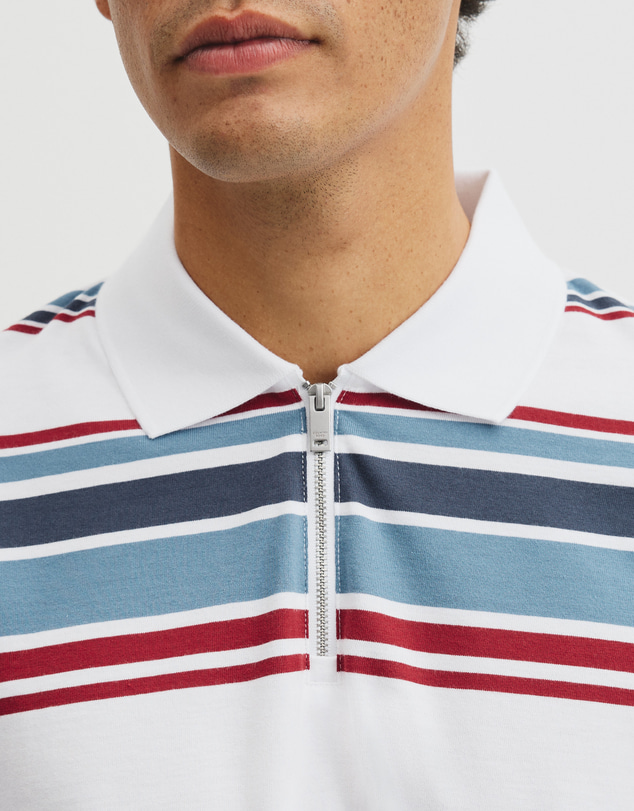 Country Road - Multi Stripe Zip Polo
