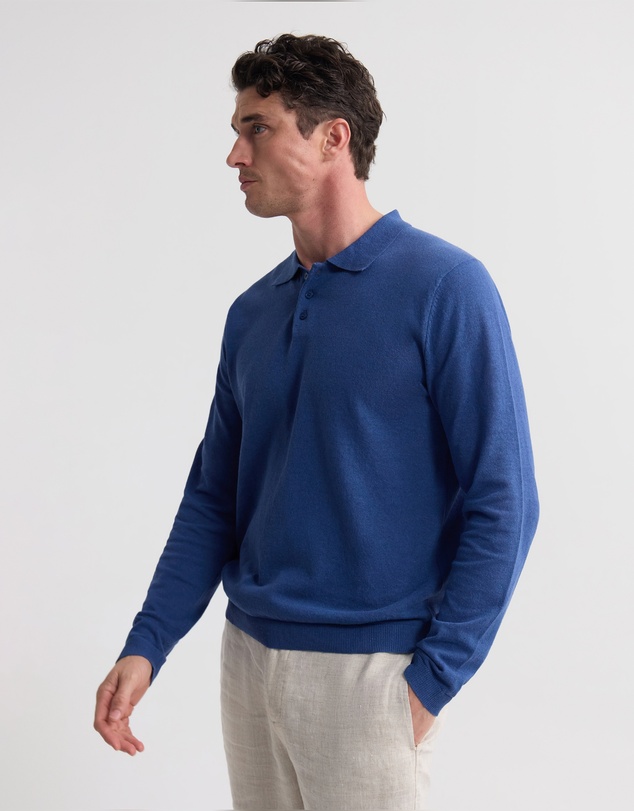 Oxford - Thomas Linen Blend Polo