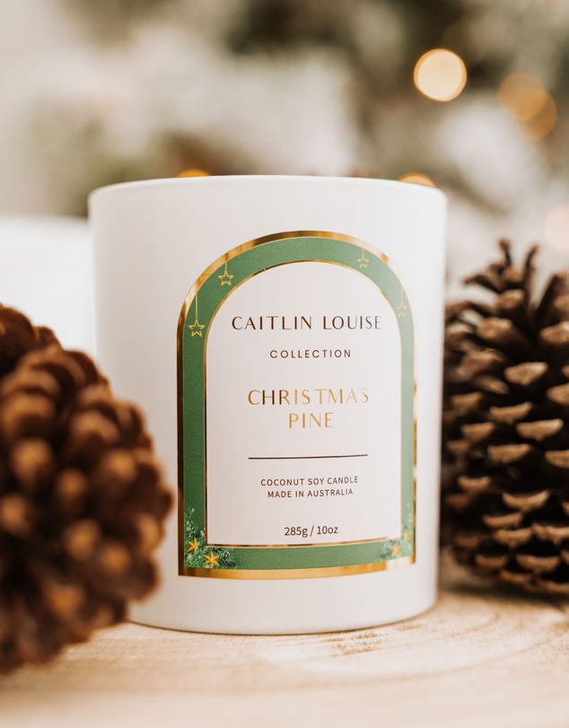 Caitlin Louise Collection - Christmas Pine Christmas Candle