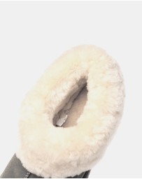 EVERAU - EverAU Ugg Homey Slipper Suede Cow Suede Upper House Shoes