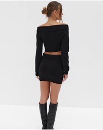 Style Addict - Kenza Button Down Skirt