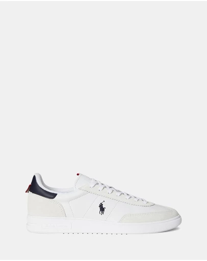 Polo Ralph Lauren - Bedford Leather-Suede Sneakers - Men's