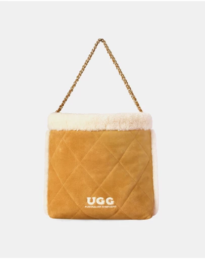 EVERAU - Australian Shepherd Ugg Diana Cow Suede Upper Bags