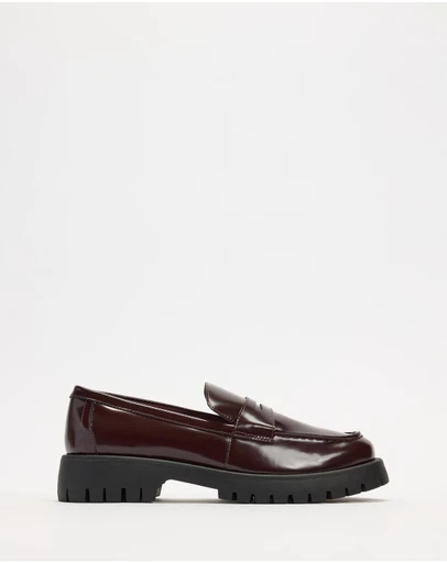 AERE - Chunky Leather Loafers