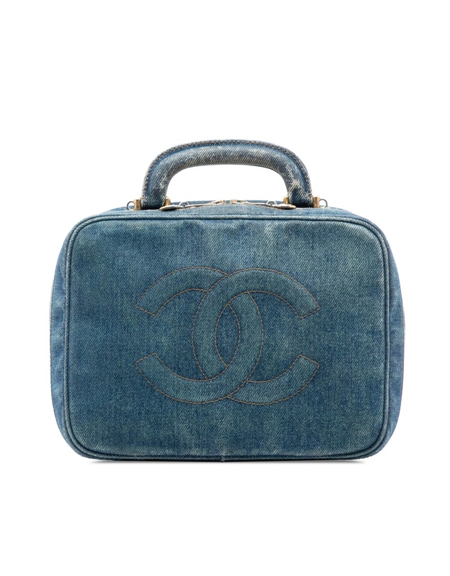 Pre-Loved by Azura Reborn - Pre-Loved CC Denim Vanity Bag