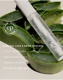 Ere Perez - Mini Aloe Gel Lash & Brow Mascara - Clear