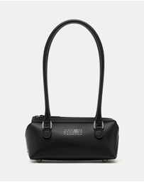 MM6 Maison Margiela - Small Leather Bowling Shoulder Bag