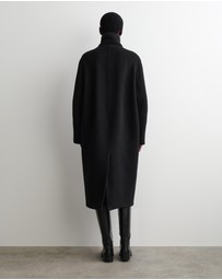COS - Oversized Double-Breasted Wool Coat