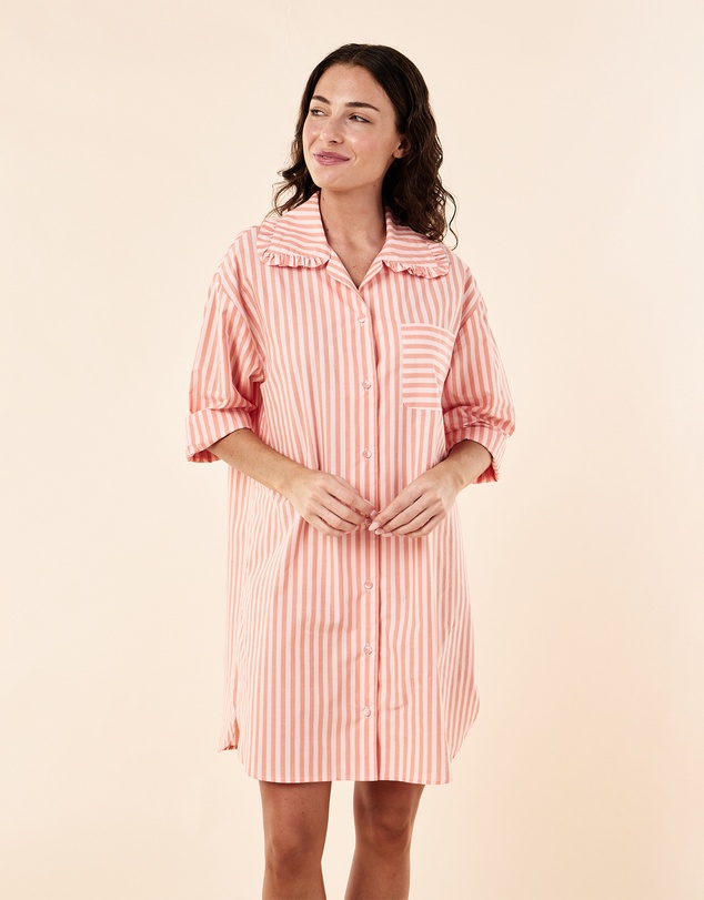 Papinelle - Butterscotch Stripe Nightshirt