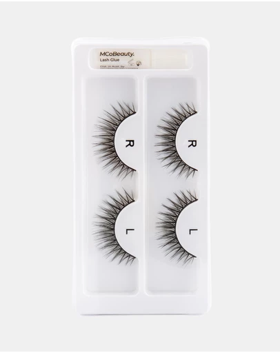 MCoBeauty - Longwear False Lashes Natural Duo Set - Ibiza