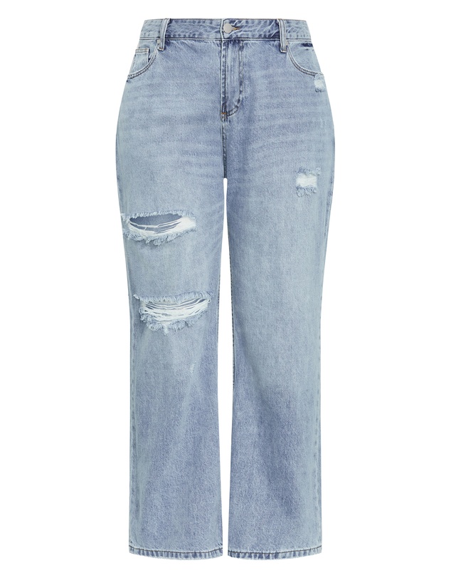 City Chic - Harley Fit Rochelle Straight Leg Jean