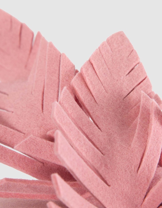 Max Alexander - Felt Leaf Fascinator
