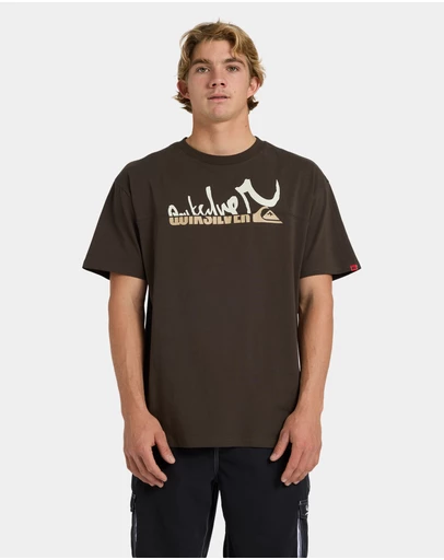 Quiksilver - Mens YG Spliced Oversized T-Shirt