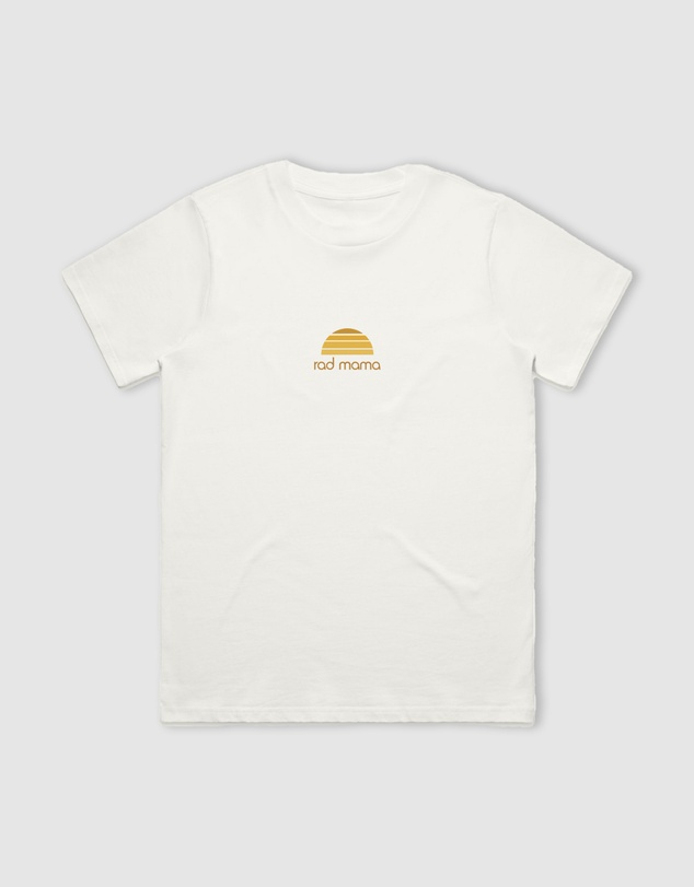 Banabae - Rad Mama Classic Organic Cotton Longline Tee - Natural