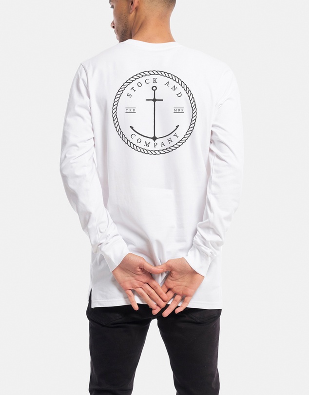 Stock & Co. - Stock & Co Anchor Long Sleeve Tee
