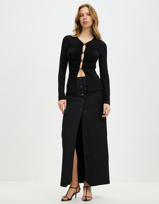 Third Form - Metropolis Tailored Maxi Skirt