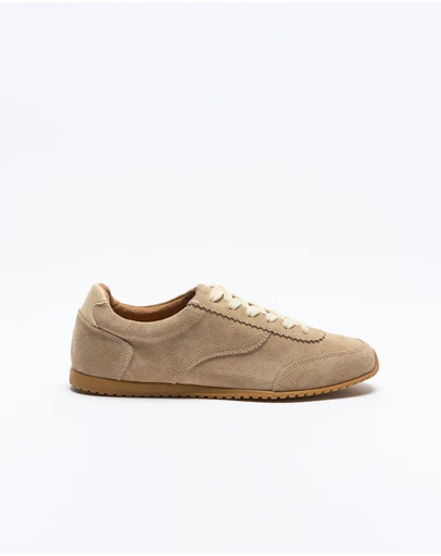Walnut Melbourne - Bently Leather Sneaker