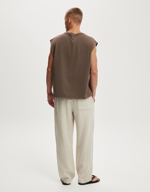 Cotton On - Baggy Linen Pants