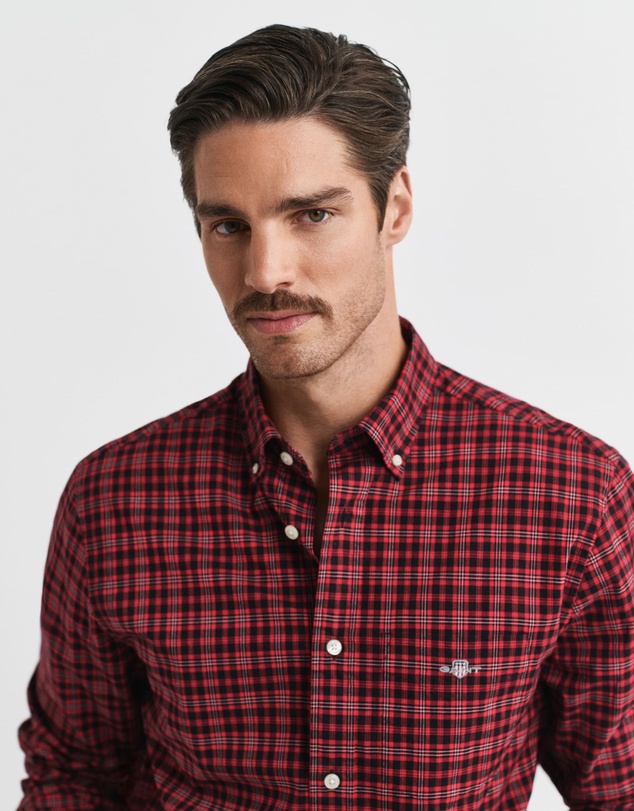 Gant - Regular Fit Classic Checked Poplin Shirt