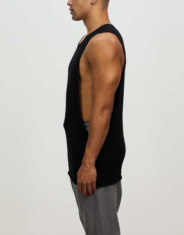 Surrounded By Ghosts - The Titanium Rib Knit Muscle T-Shirt