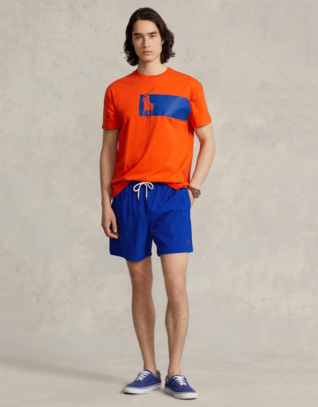 Polo Ralph Lauren - ICONIC EXCLUSIVE - 5.75-Inch Traveler Classic Swim Trunks