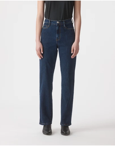 Outland Denim - Zoe High Straight Jean 31