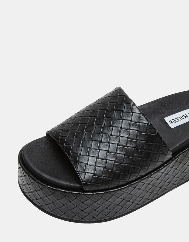 Steve Madden - Playa Black Sandals