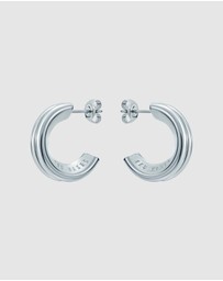 Ted Baker - HILYA: Hidden Heart Small Hoop Earrings