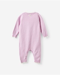 Cotton On Kids - Baby Organic Knit Long Sleeve Romper