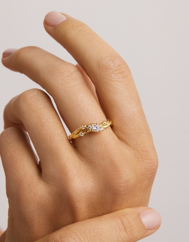 By Charlotte - No Rain, No Flowers Ring