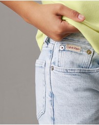 Calvin Klein Jeans - Boys Mid Rise Straight Jeans