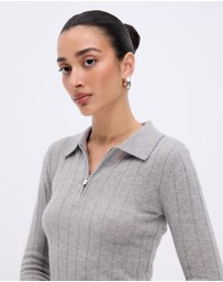 Minima Esenciales - Vali Merino Wool Knit Polo