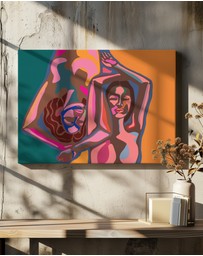 Olive et Oriel - KH Studio - Maria a Karla Ii by Karla Hyman Art Print
