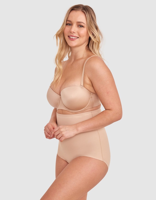 Bras N Things - Body Bliss Full Cup Strapless Bra - Nude