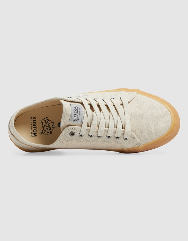 Kustom - World Wide Low Natural Hemp Sneaker