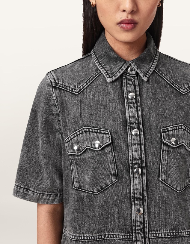 AllSaints - Rock Denim Dress