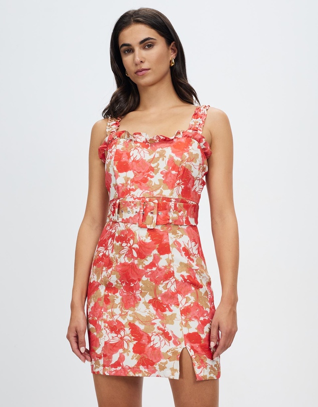 Honey and Beau - Venture Out Tie Dress