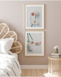 Olive et Oriel - Summer Poppies I Art Print
