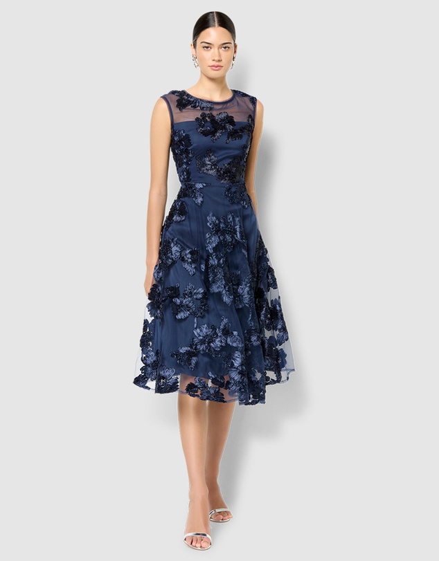 Montique - Isha Ribbon Lace Dress