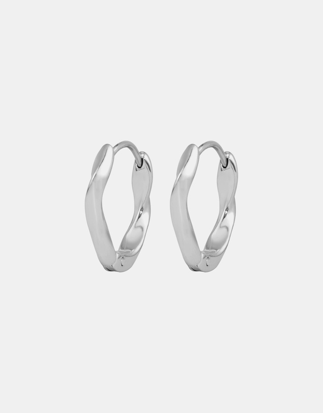 Zoe Olivia - Waterproof Muse Twist Hoop Earrings