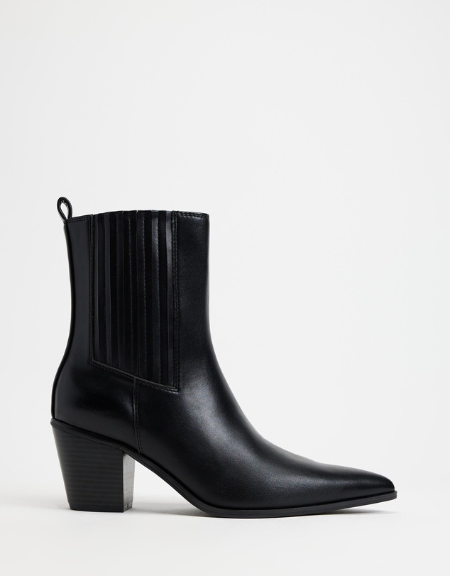 Atmos&Here - Juno Cowboy Ankle Boots