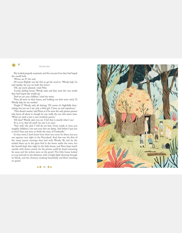 Brumby Sunstate - Peter Pan and Peter Pan in Kensington Gardens (Arcturus Deluxe Children's Classics)