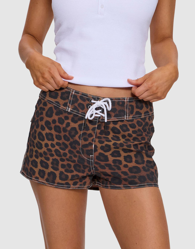Thrills - Leopard Shorts